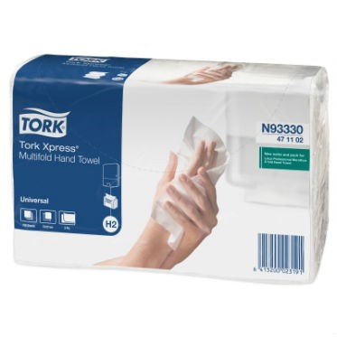 Tork Xpress® листовые полотенца сложение Multifold
