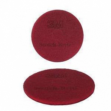 Красный размывочный круг 3М (38 см)